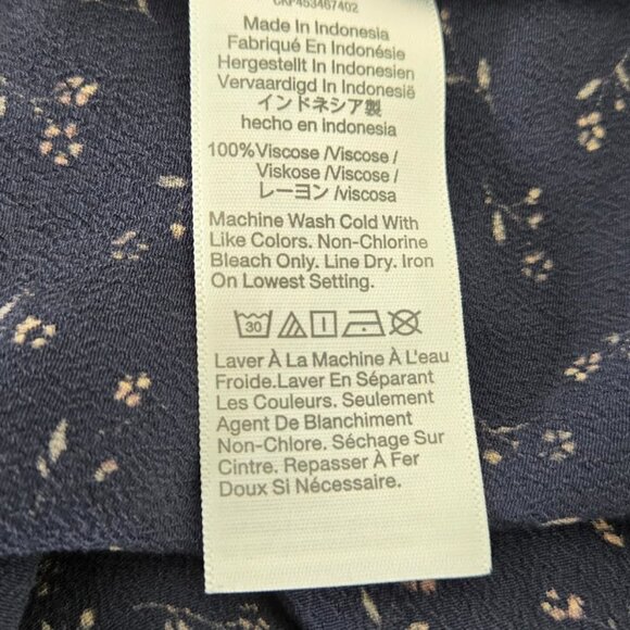 MADEWELL easy midi dress in spring fling Sz S - Picture 11 of 11